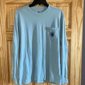 Southern Proper Light Blue Long Sleeve Tee